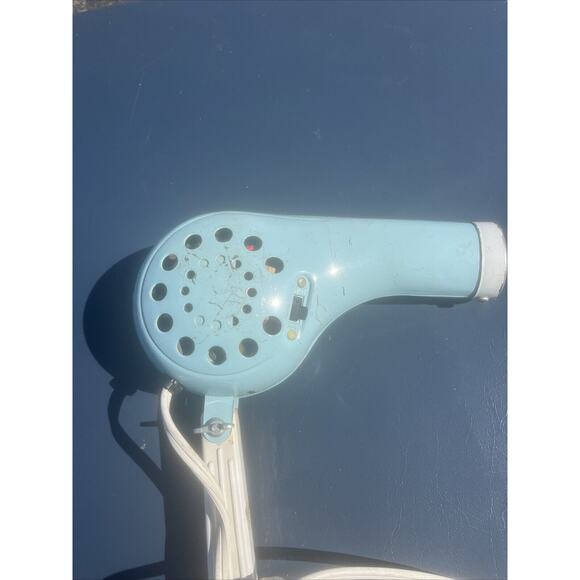 Topic Aire Model 38100 Hair Dryer Baby Blue Tested Works Vintage - Picture 4 of 7